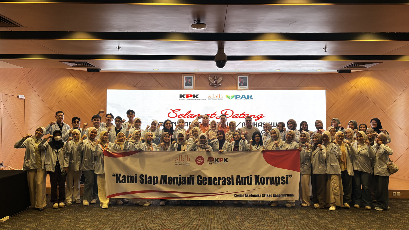 Perkuat Integritas, Mahasiswa STIKes Bogor Husada Lakukan Kunjungan Edukasi ke Gedung KPK RI